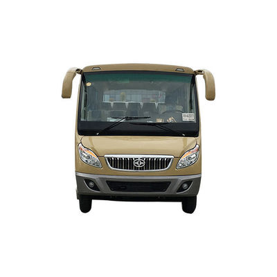 Chinese passagiersbus Diesel 14-19 zitplaatsen Long-headed coach met handgeschakelde transmissie