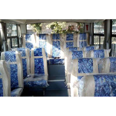 Chinese passagiersbus Diesel 14-19 zitplaatsen Long-headed coach met handgeschakelde transmissie