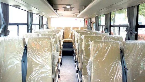 6-8L motorcapaciteit handgeschakelde transmissie Chinese passagiersbus Luxe 24-31 zitplaatsen bus
